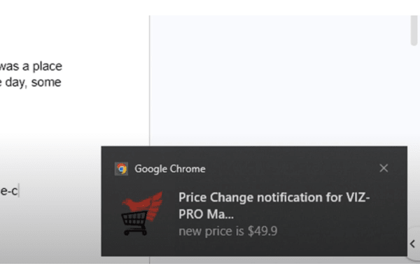 Price Notifications